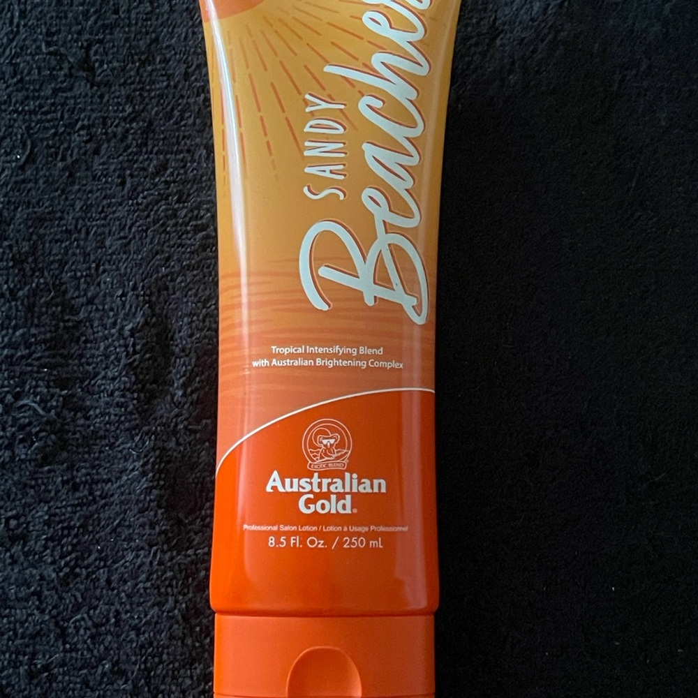 Australian Gold Sandy Beaches Indoor Tanning Bed Intensifier Lotion.